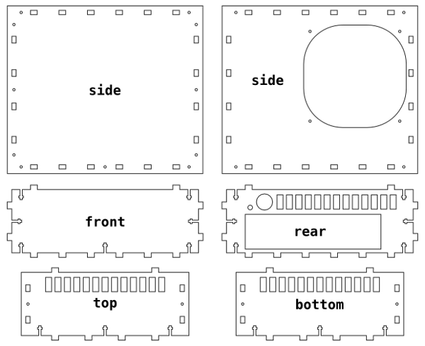 Elf prototype #1 schematic