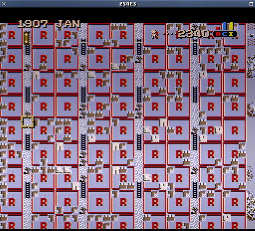 Simcity snes clearance cheat