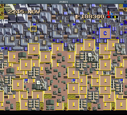 simcity snes cheat