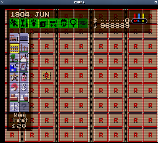 Simcity snes shop cheat